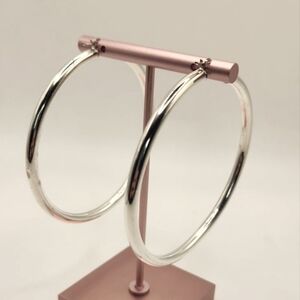 925 Silver Hoops